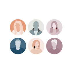 Many characters, a concept of personas from user research